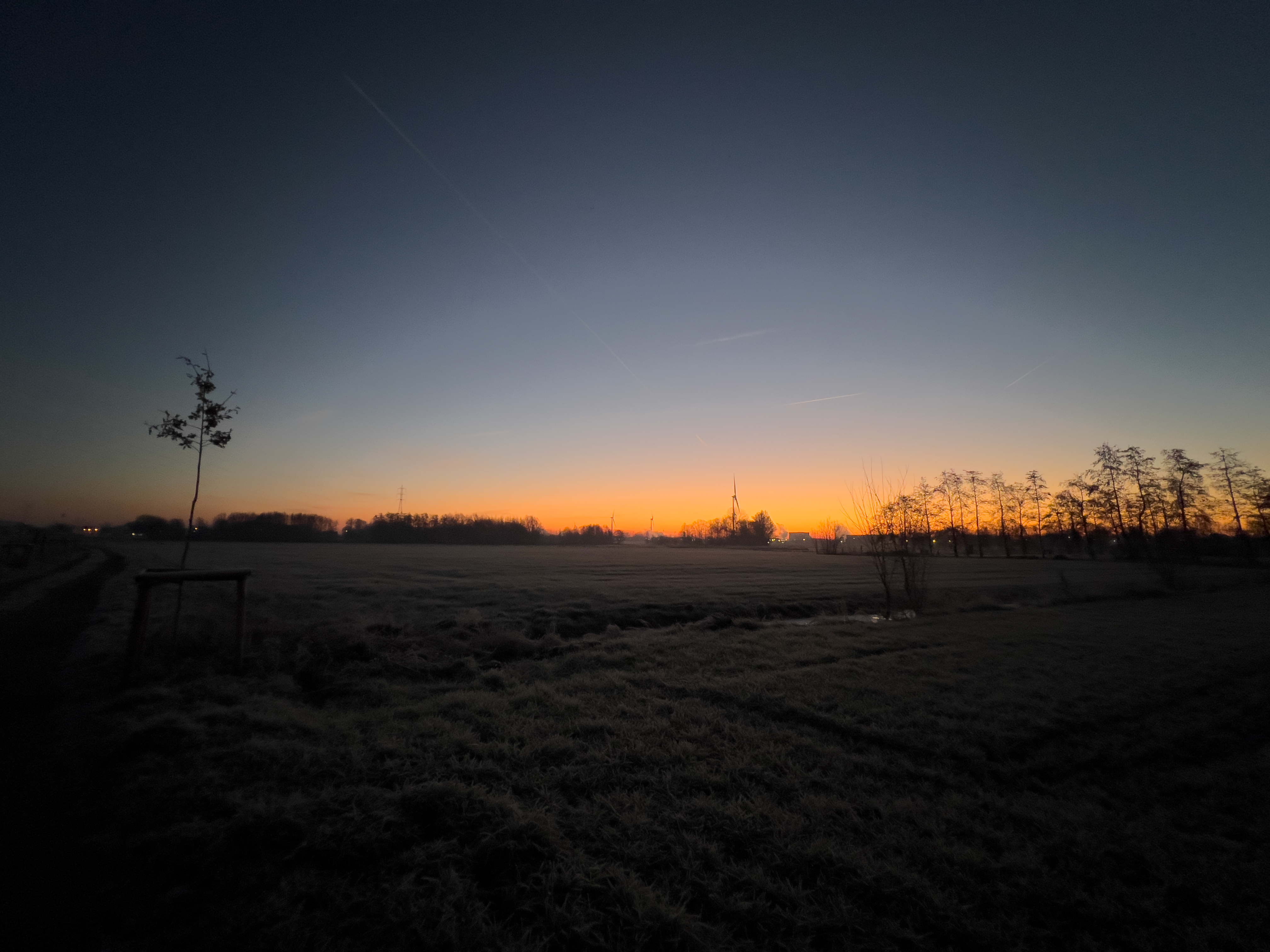 Cold sunrise