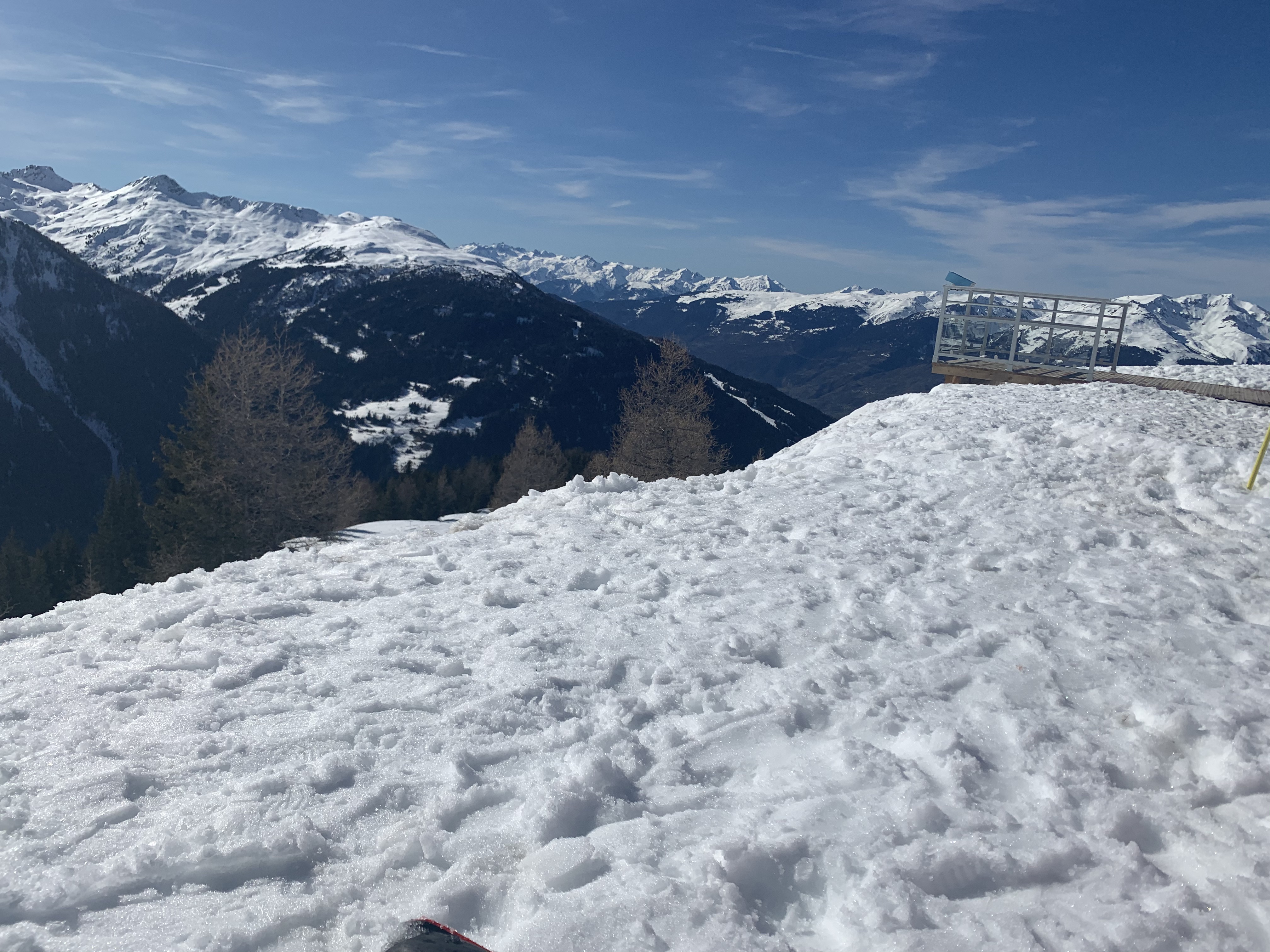 View in the moutains in France - Valandry
