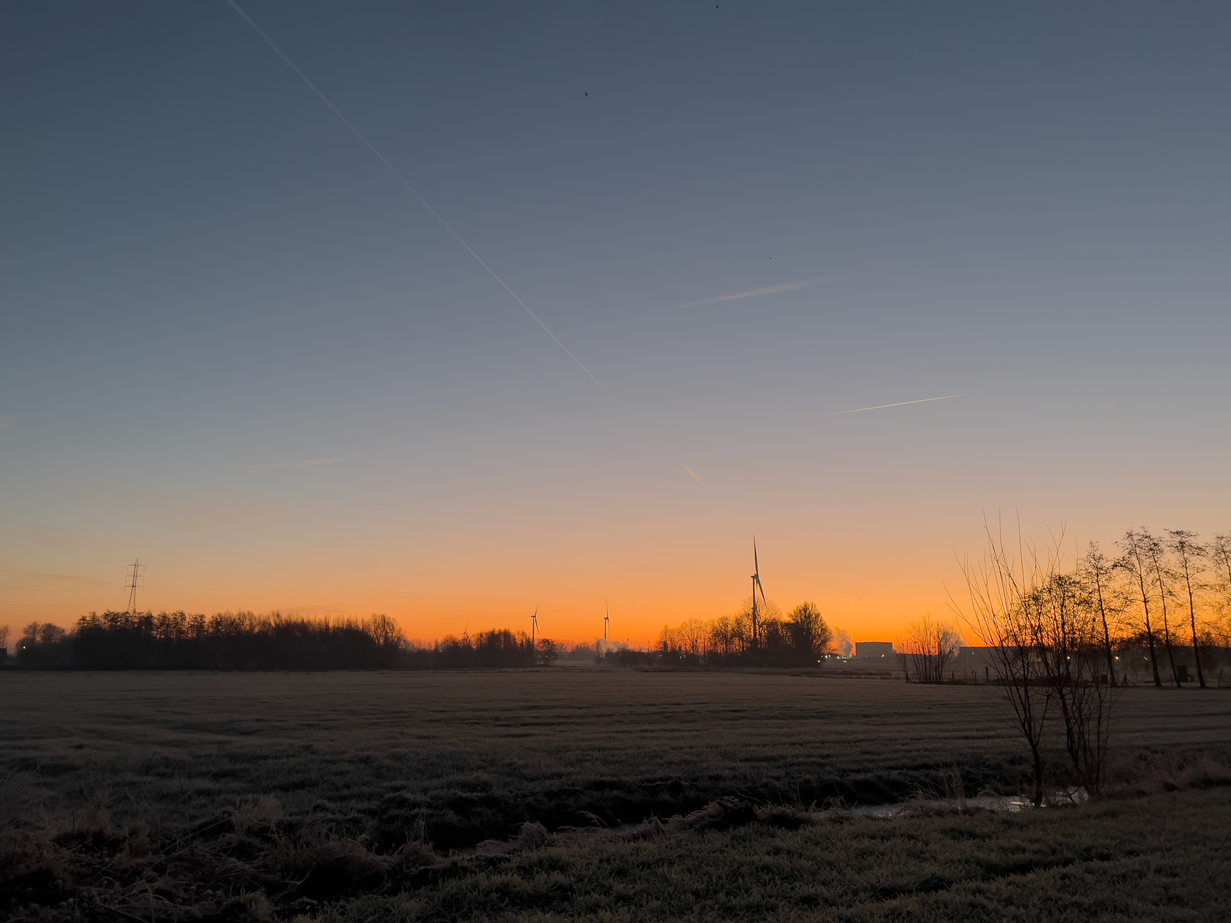 Cold sunrise