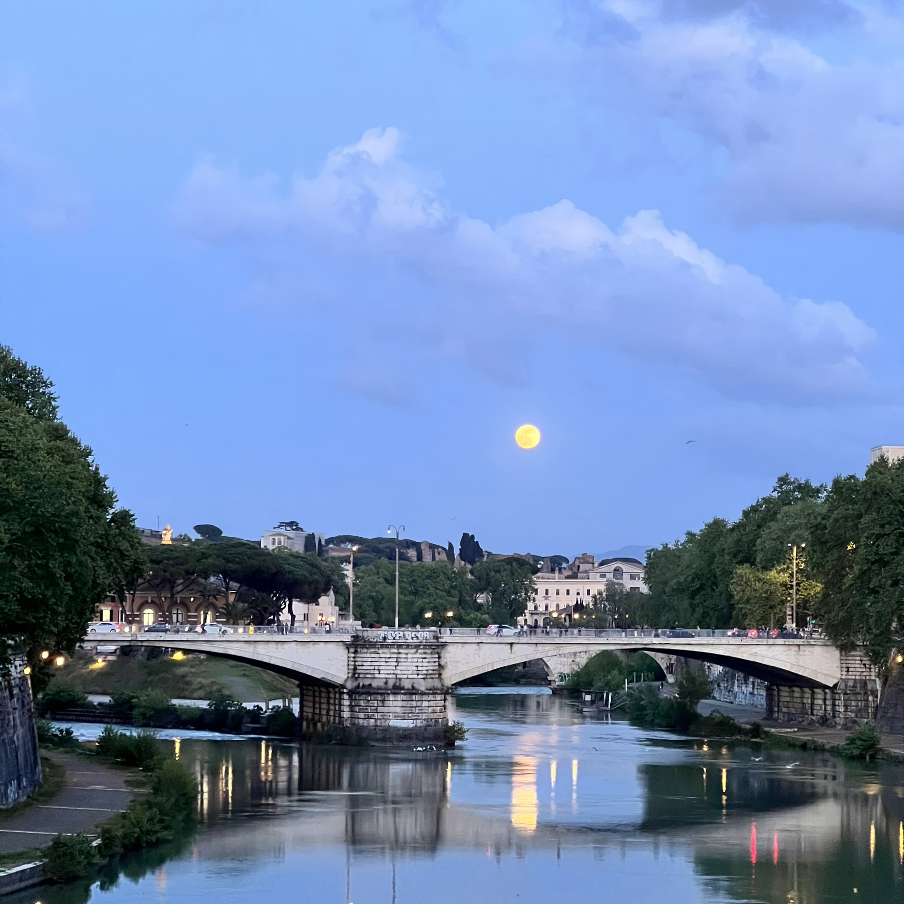 Sunset in Rome