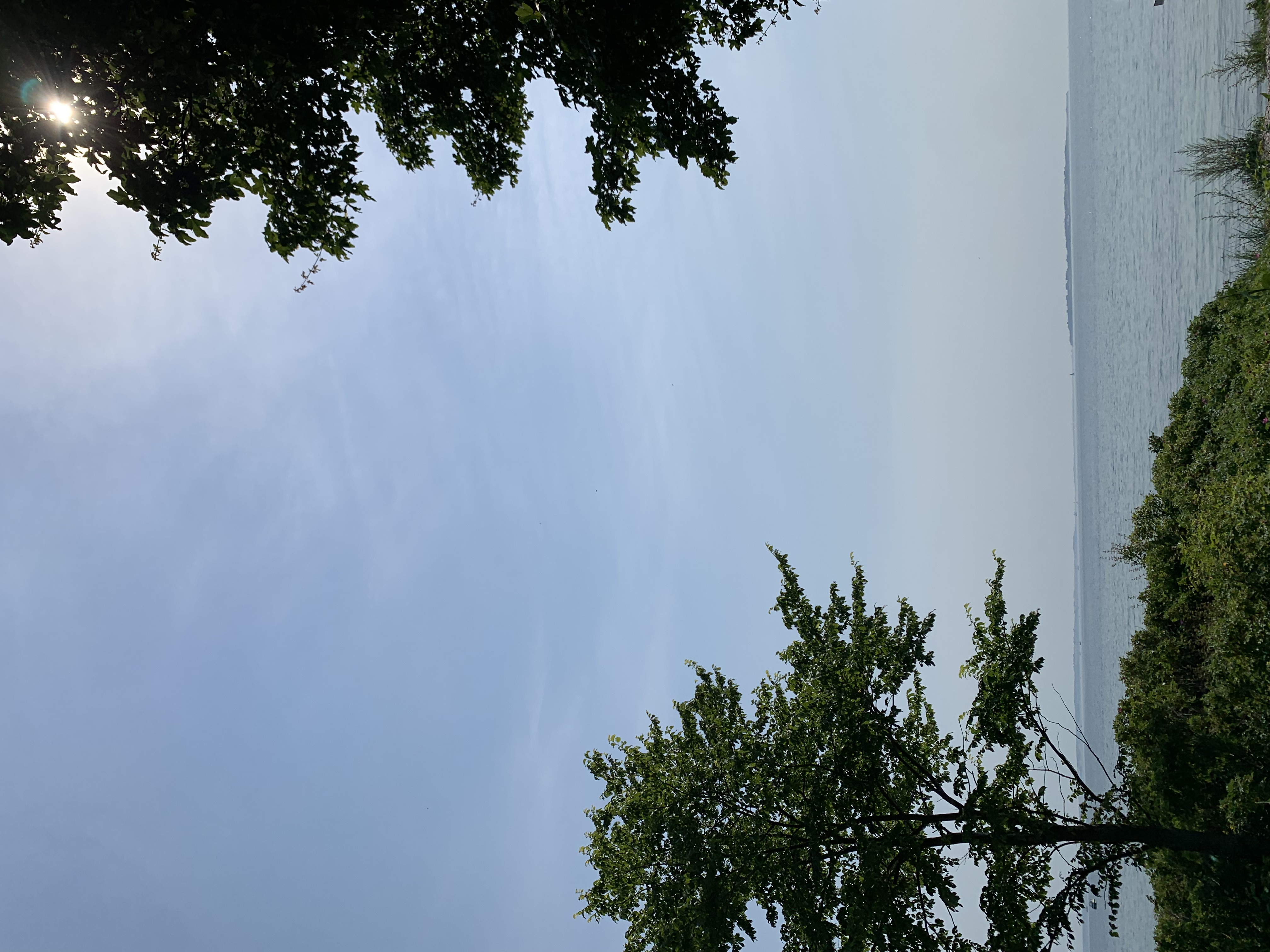 View of the ocean